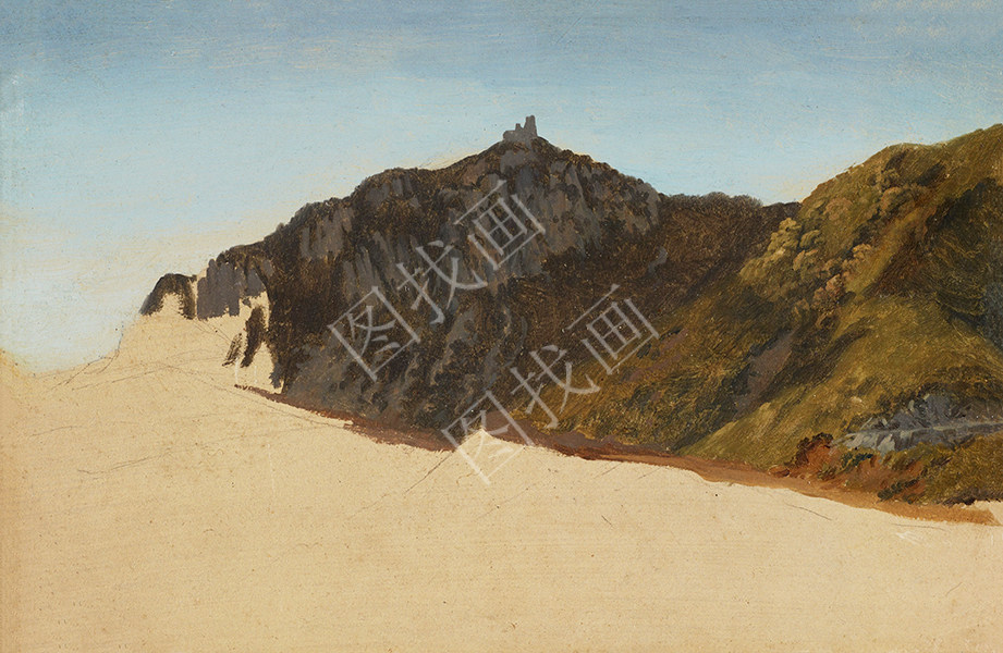 比利时 约瑟夫 山地景观 66x43cm